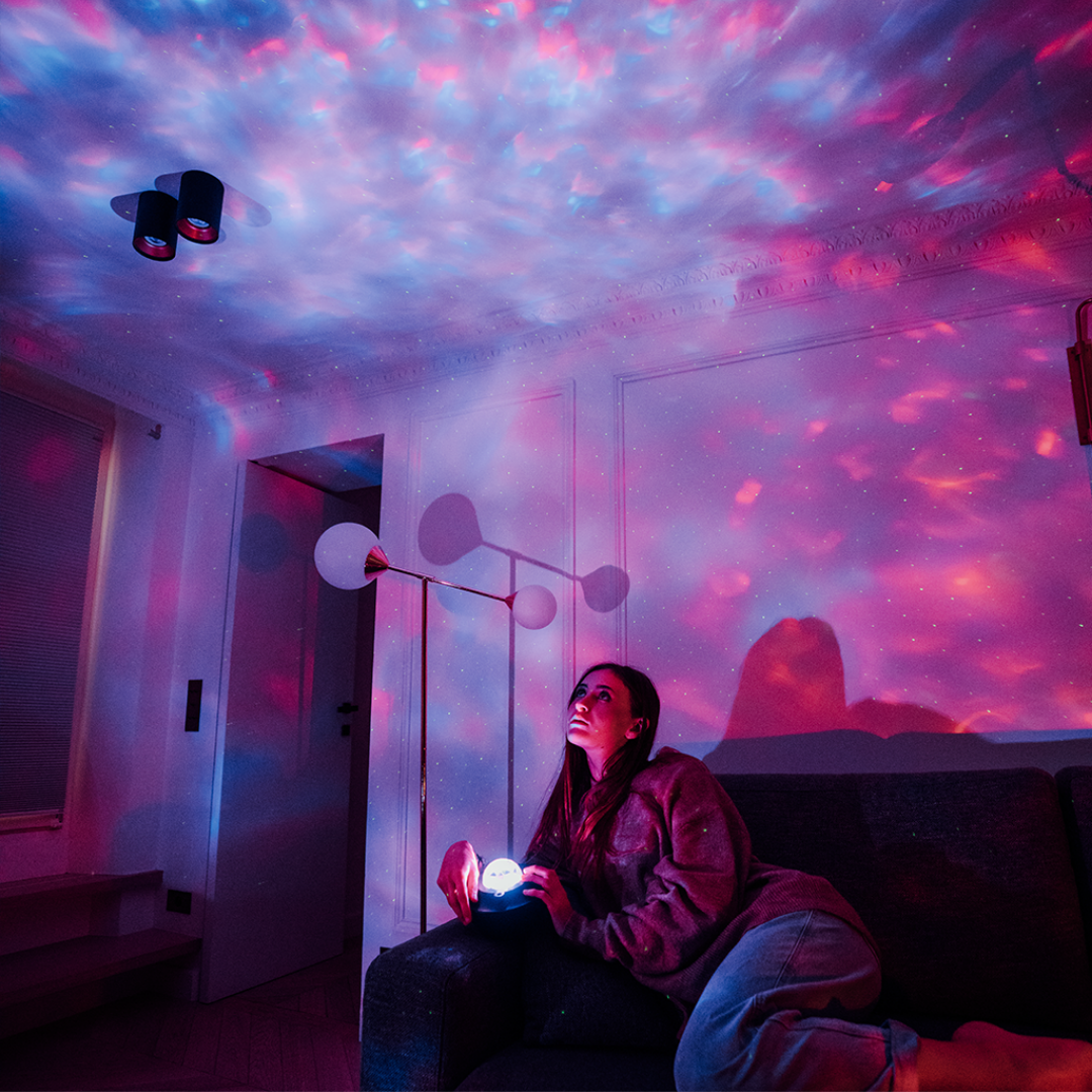 Luz de noche - PROYECTOR EFECTO GALAXIA