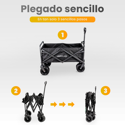 CARRO DE COMPRA PLEGABLE