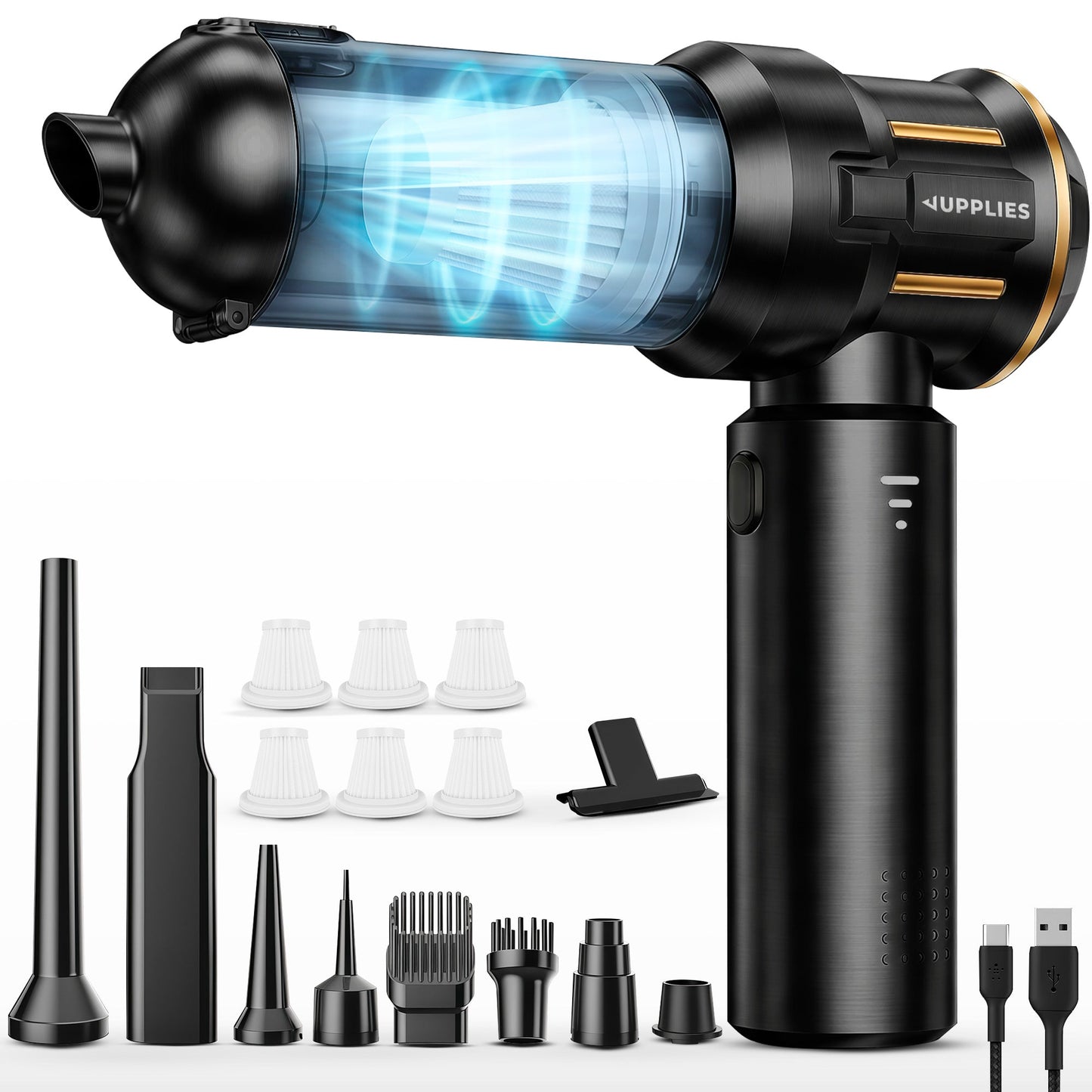 Aspiradora de Mano 4-en-1 JUPPLIES AIR