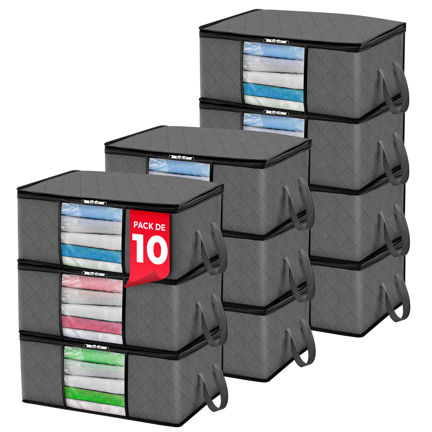 PACK DE CAJAS DE ALMACENAMIENTO