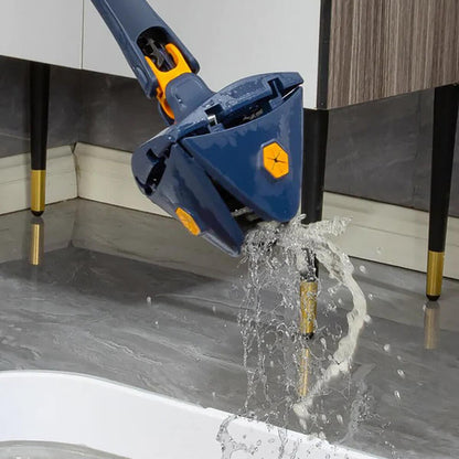 Mopa Fregona Triangular De Limpieza Ajustable Giratoria de 360°